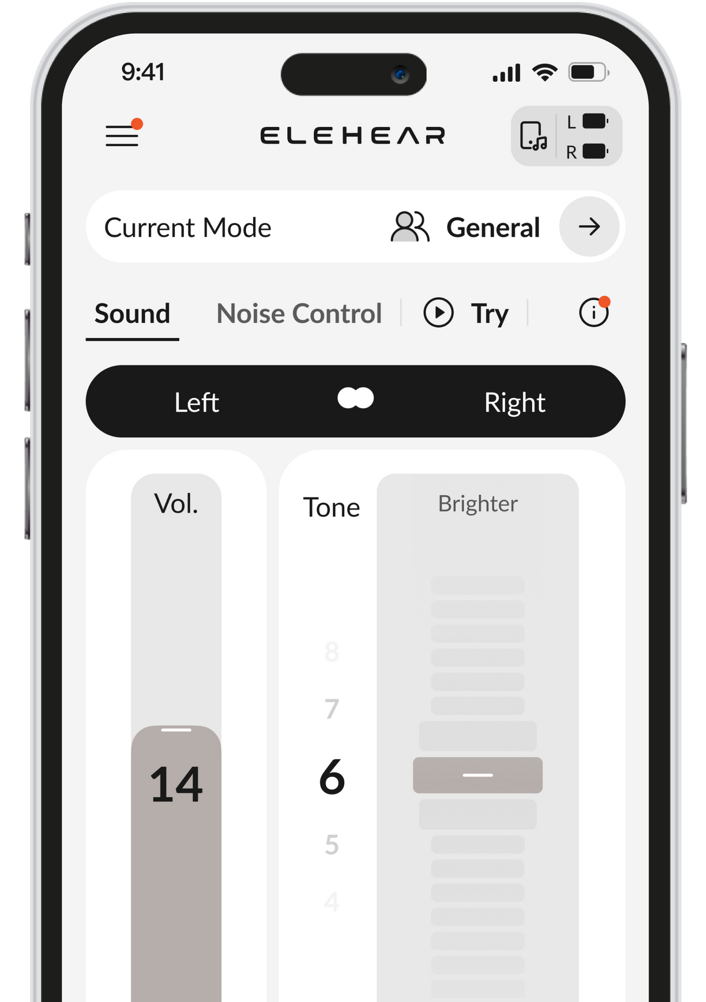 Personalised Sound Control