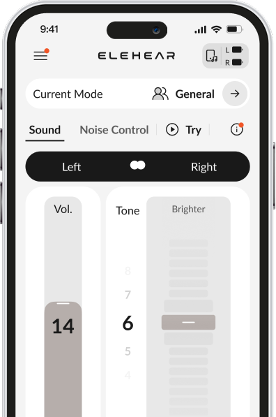 Personalised Sound Control